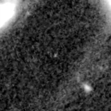 F115W image, 3.2 arcsec across, north up