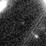 F200W image, 3.2 arcsec across, north up