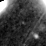 F277W image, 3.2 arcsec across, north up