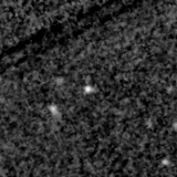 F115W image, 3.2 arcsec across, north up