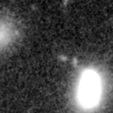 F200W image, 3.2 arcsec across, north up