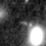 F356W image, 3.2 arcsec across, north up