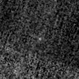 F200W image, 3.2 arcsec across, north up