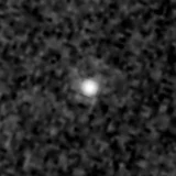 F444W image, 3.2 arcsec across, north up