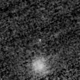 F150W image, 3.2 arcsec across, north up