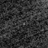 F200W image, 3.2 arcsec across, north up