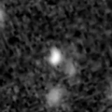 F444W image, 3.2 arcsec across, north up