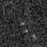 F115W image, 3.2 arcsec across, north up