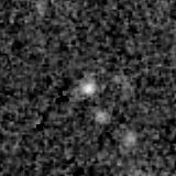 F356W image, 3.2 arcsec across, north up