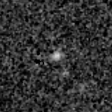 F444W image, 3.2 arcsec across, north up
