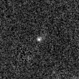 F150W image, 3.2 arcsec across, north up